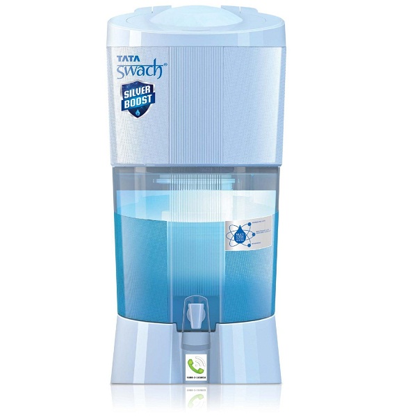 Tata Swach Non Electric Silver Boost 27Litre Gravity Based Water Purifier