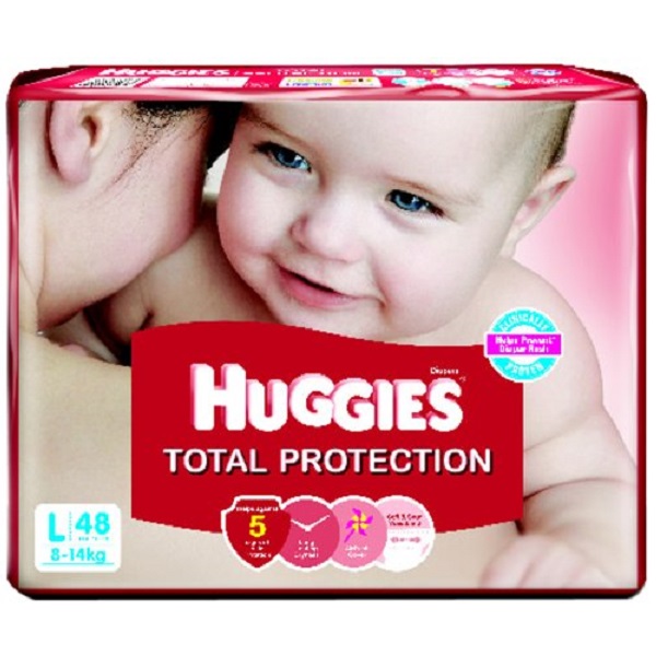 Huggies Total Protection Large Diapers