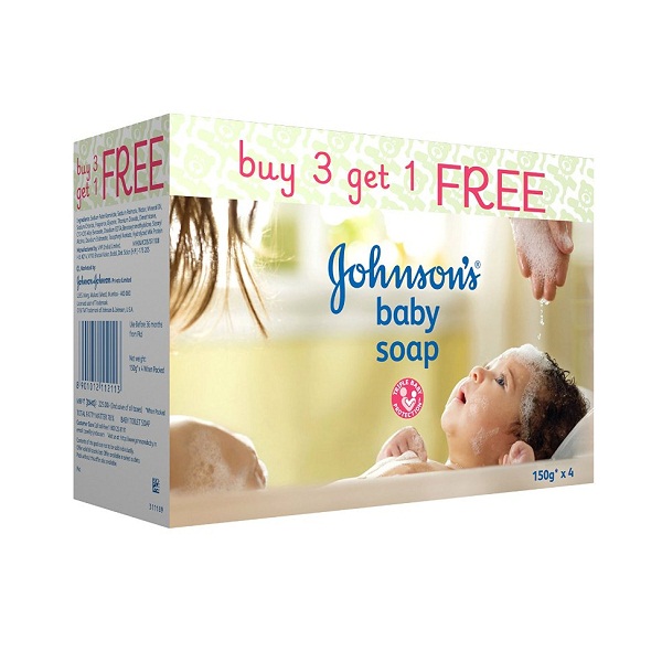 Johnsons Baby Soap 150g Buy3Get1 Free
