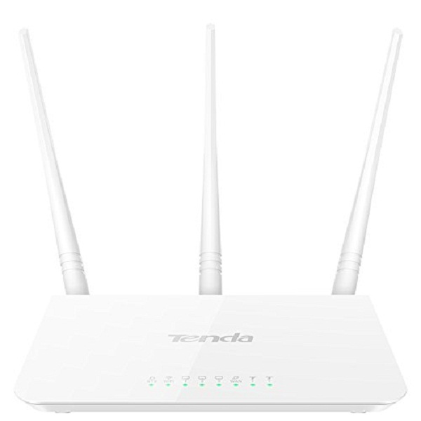Tenda 300Mbps Wireless Router with 3 fixed antenna