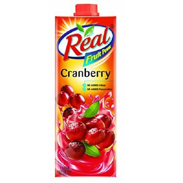 Real Cranberry Fruit Power 1L
