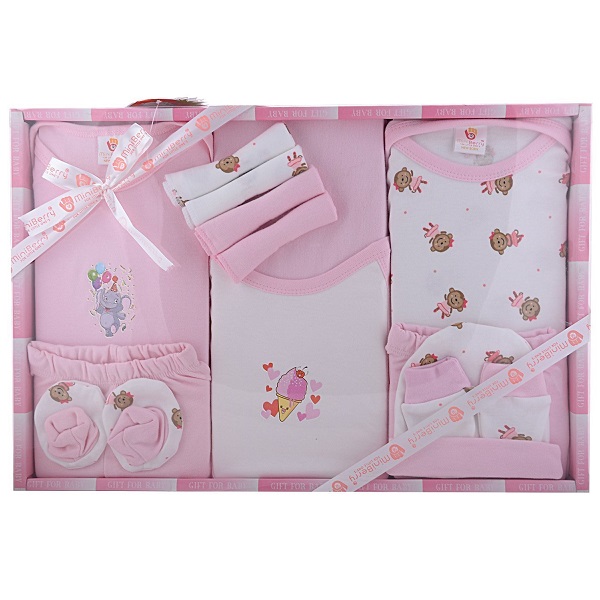 Baby Station Mini Berry Gift Set 13 Pcs NEW BORN