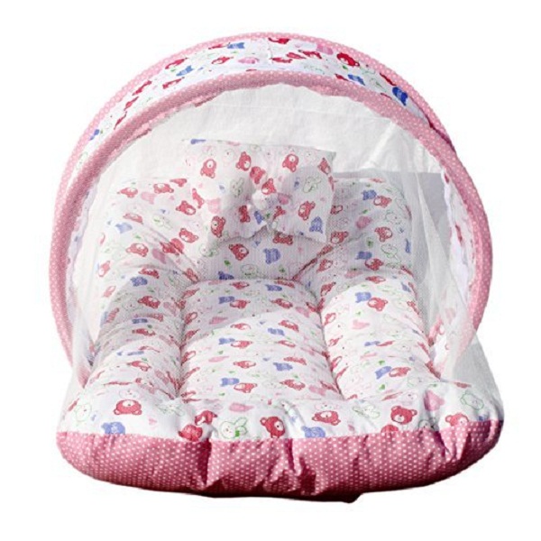 Amardeep and Co Toddler Mattress with Mosquito Net 
