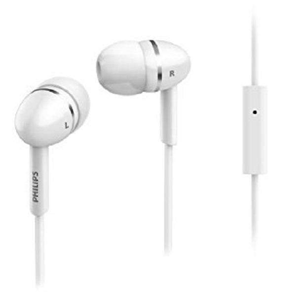 Philips SHE1455WT In Ear Headphone With Mic