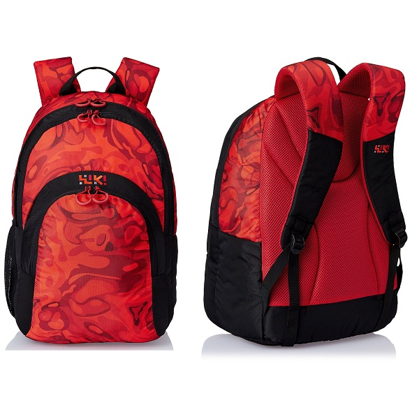 Wiki by Wildcraft Red Casual Backpack