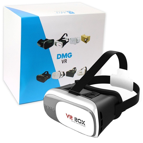 DMG VR Box 2nd Generation Enhanced Version Virtual Augmented Reality Cardboard 3D Video Glasses Headset