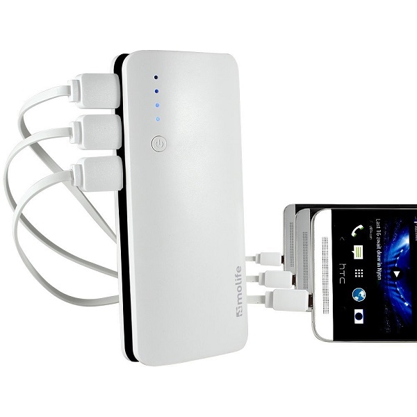 4th Gen Fast Charging 10400 mAh Power Bank With Original Samsung LI Ion Cells With Led Indicators