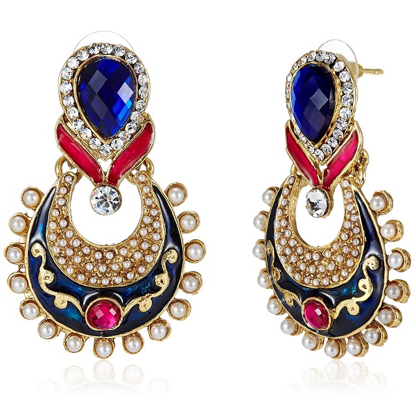 Ava Traditional Drop Earrings for Women