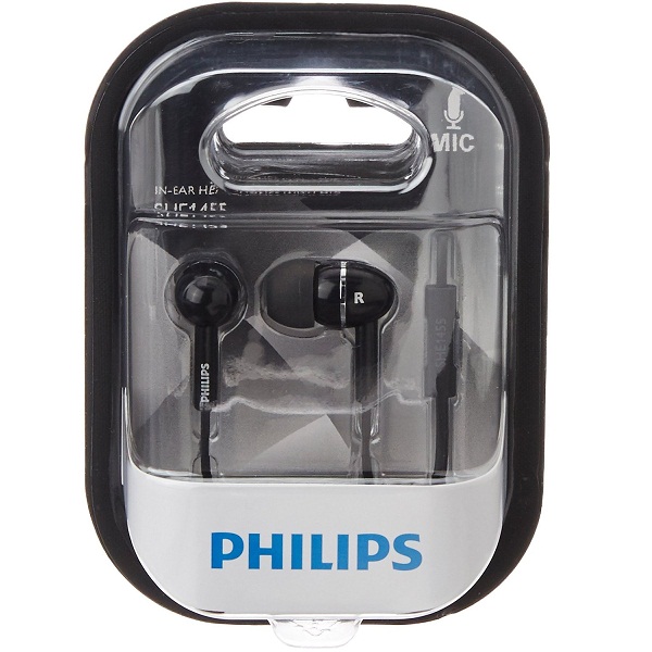 Philips SHE1455BK In Ear Headphone With Mic