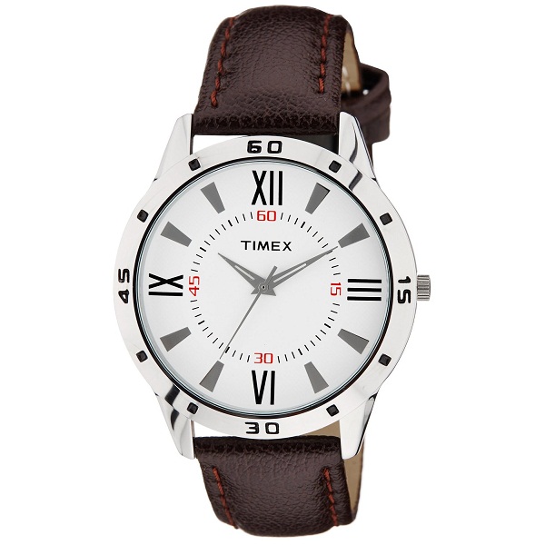 Timex Analog Off White Dial Mens Watch