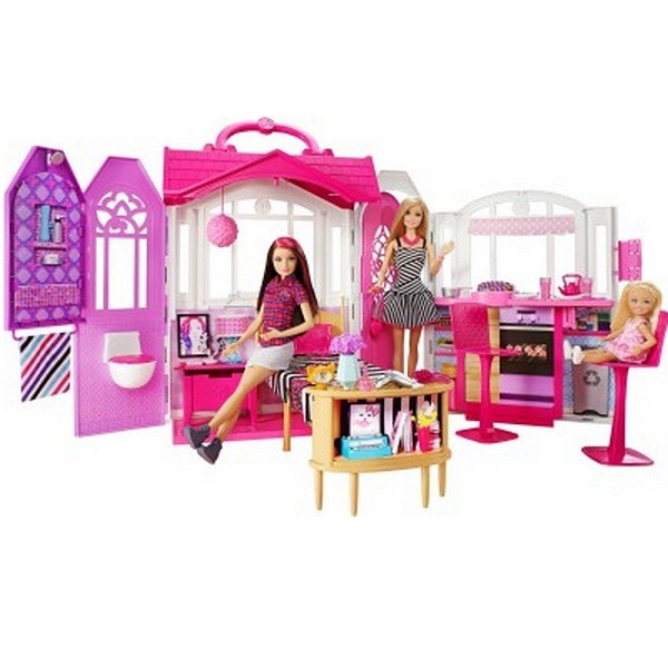 Barbie Glam Gateway House with Doll