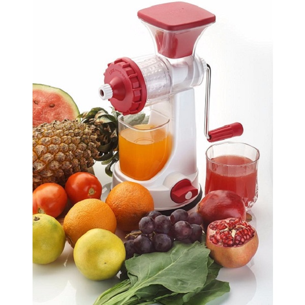 Ganesh Fruits And Vegetable Juicer With Steel Handle Multicolor 