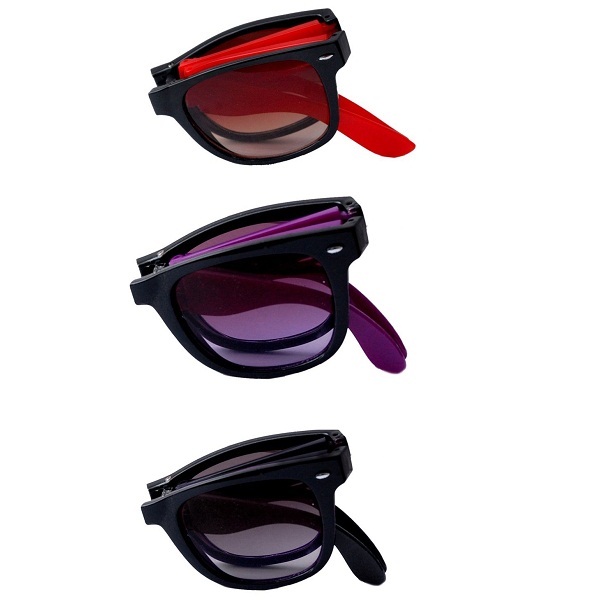 RST folding sunglasses set of 3 combo pack