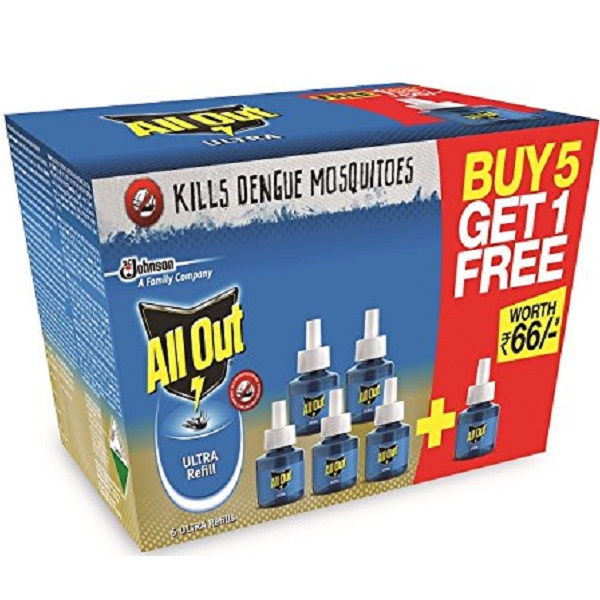 All Out Ultra Refill Saver Pack of 6