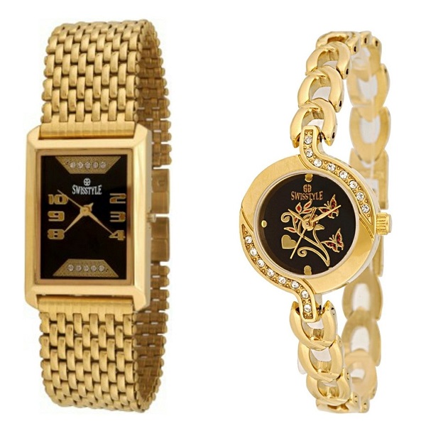 Swisstyle Gold Plated combo for couple