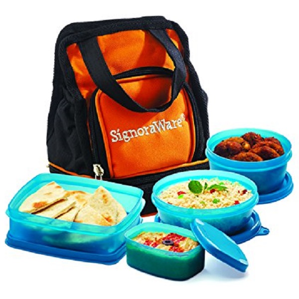 Signoraware Carry Lunch Box with Bag