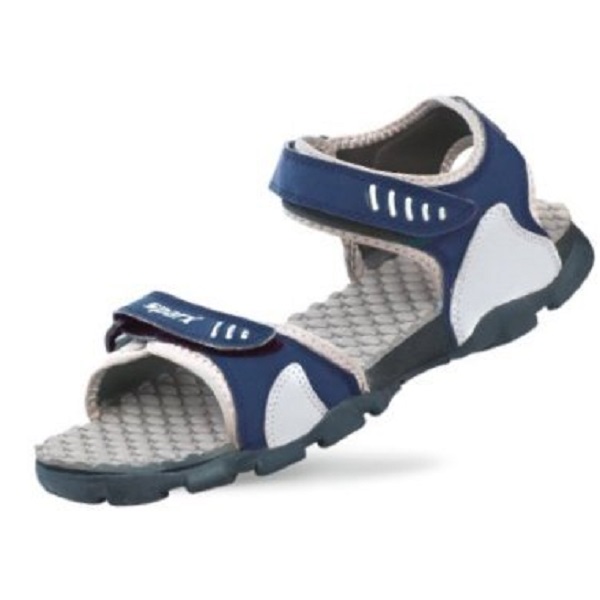 Sparx Mens Navy Blue and Light Grey Sandals