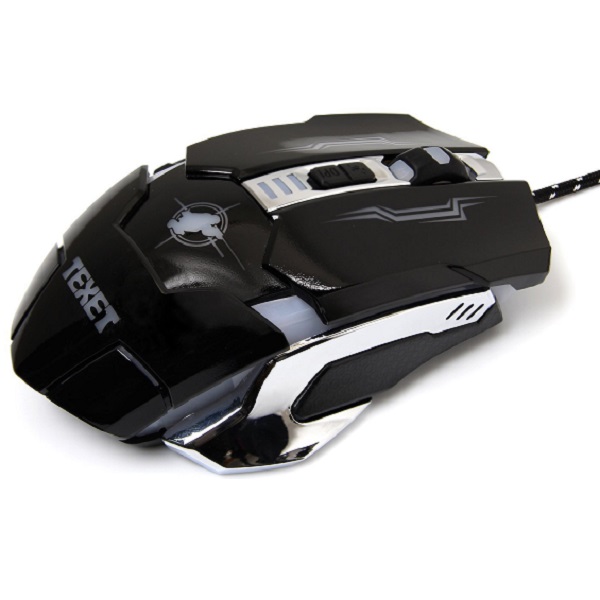TEXET USB Wired Optical Gaming Mouse