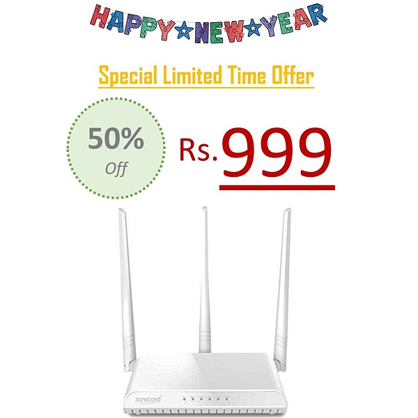 SansCord RNH326 300 Mbps Wireless Router