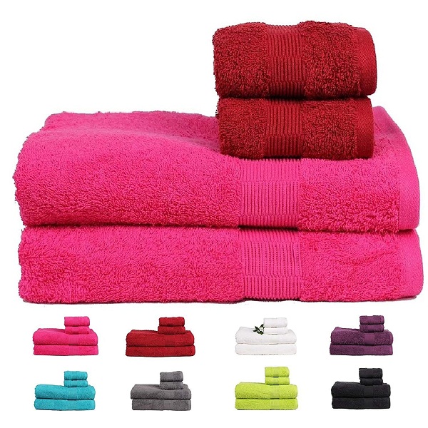 Casa Basics 450 GSM Premium Quick Dry 4 Pcs Bath Towels Set