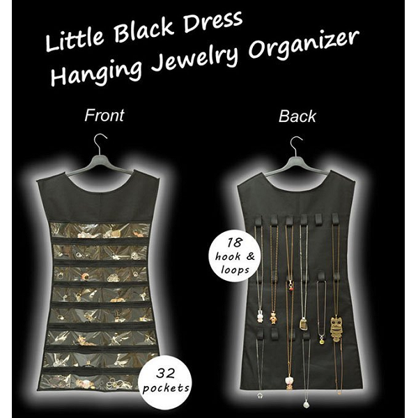 Ez Life Little Black Dress Accessories Organiser