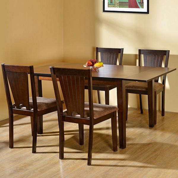 home by Nilkamal Four Seater Dining Table Set