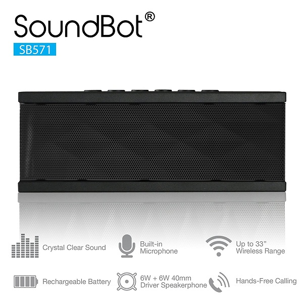 SoundBot SB571 Bluetooth Wireless Speaker