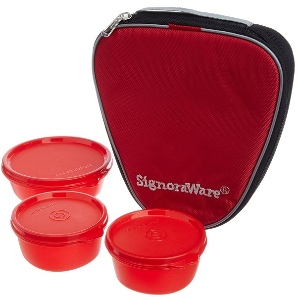 Signoraware Sleek Lunch with Bag
