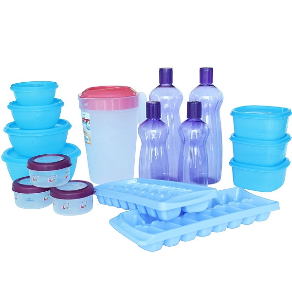 Princeware Plastic Refrigerator Jar Set