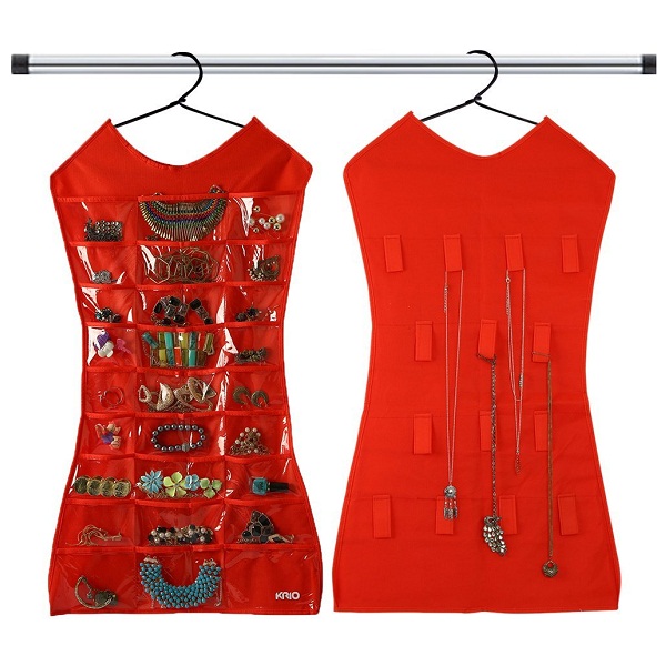 KRIO Designs RED Color Jewellery Organizer