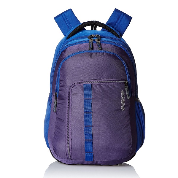 American Tourister Comet Purple Laptop Backpack