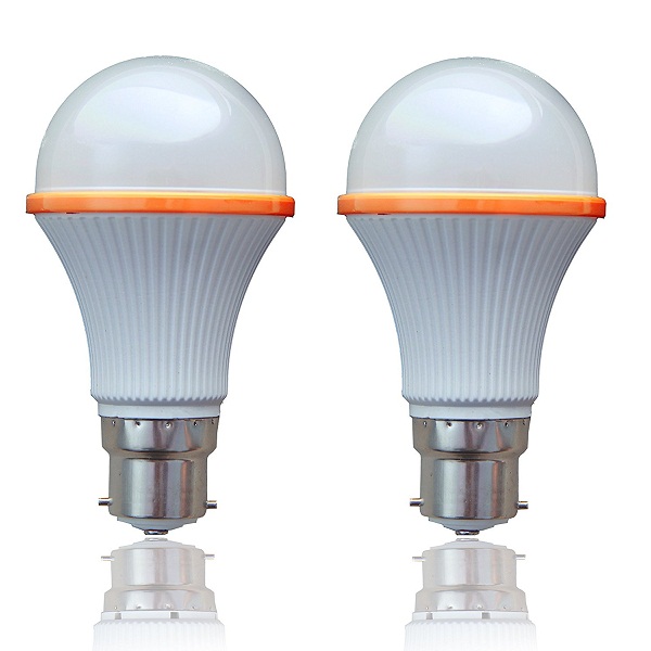 SSK LED 8 Watts Unbreakable LED Bulb 2Pcs