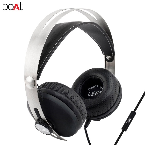boAT BassHeads 800 Super Extra Bass Wired Headphones with Mic
