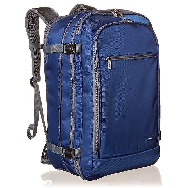 AmazonBasics Carry On Travel Backpack