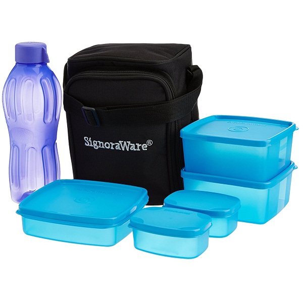 Signoraware Trendy Lunch Box with Bag