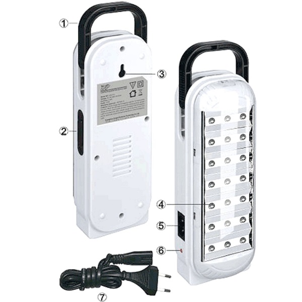 20 LEDs RECHARGEABLE EMERGENGY LIGHT
