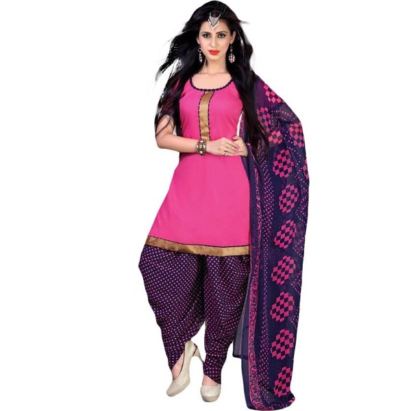 Giftsnfriends Synthetic Printed Salwar Suit Dupatta Material