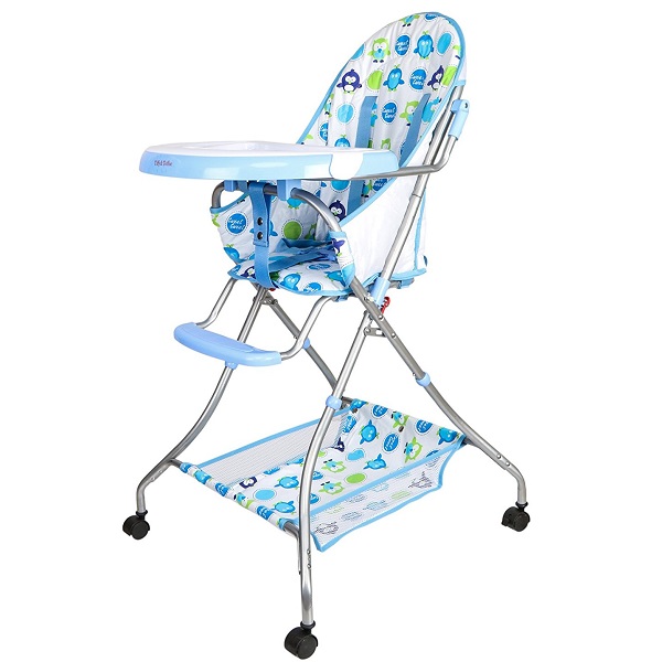 Tiffy and Toffee Baby Etiquette High Chair with wheels