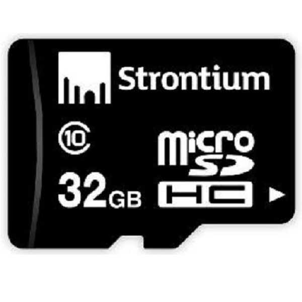 Strontium 32GB MicroSDHC Memory Card