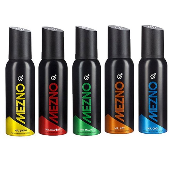 Combo of 5 Mezno Body Spray Best Deodorant For Men