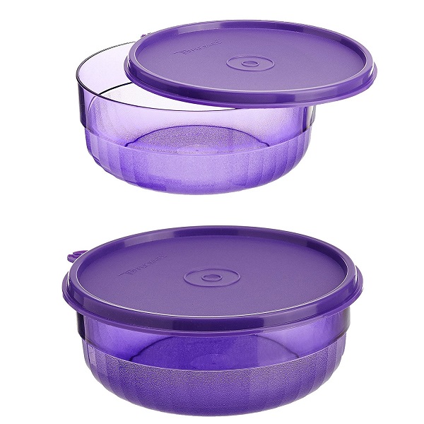 TUPPERWARE deluxe bowls set of 2