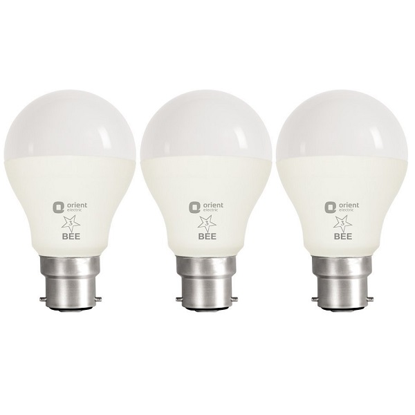 Orient 9Watt LED Bulb Pack of 3