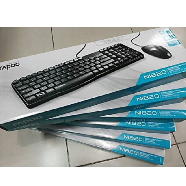 Rapoo N1820 Wired Optical Mouse And Keyboard Combo