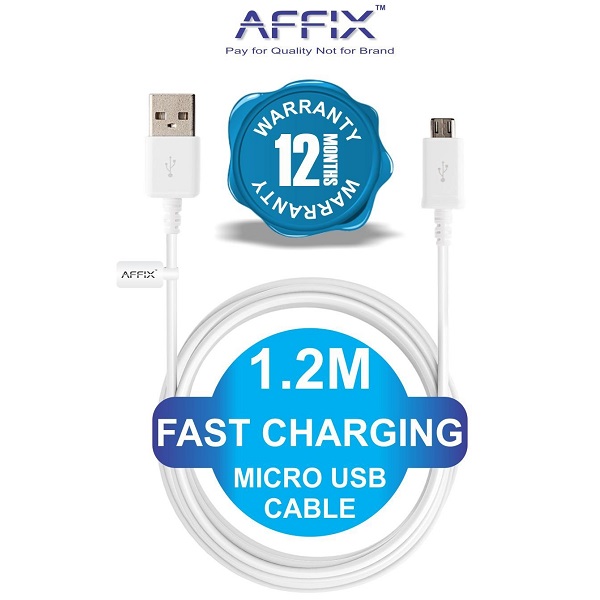 Affix Micro USB Cable