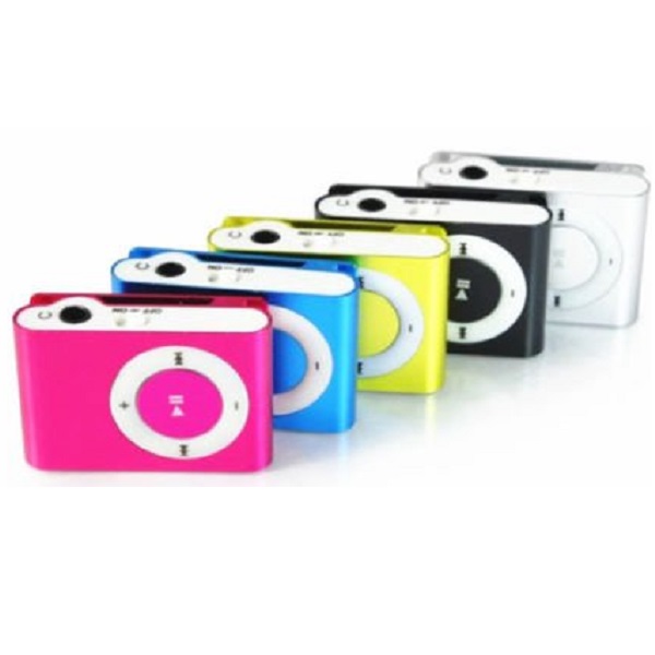 All New Clip Style Metal Mp3 Player With Free Earphone