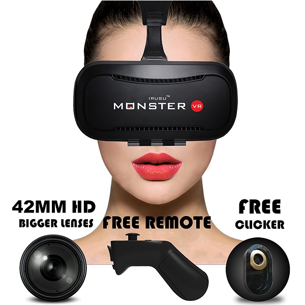 IRUSU MONSTER VR with Bluetooth Remote