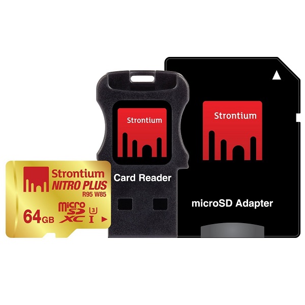 Strontium Nitro Plus 64GB MicroSDXC Card