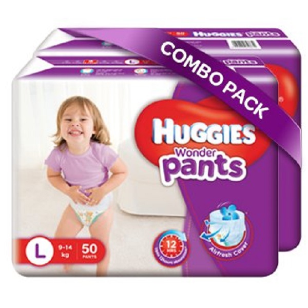 Huggies Wonder Pants Large Size Diapers