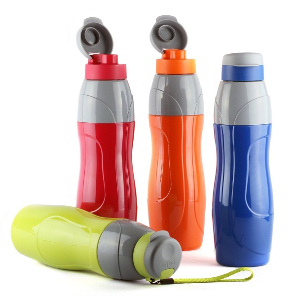 Cello Puro Set Of 4 Sports Insulated Water Bottles