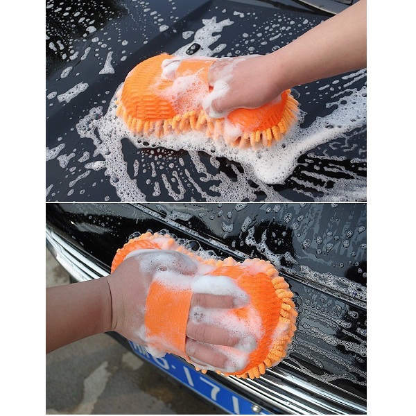 Multipurpose Microfibre Wash And Dry Cleaning Sponge